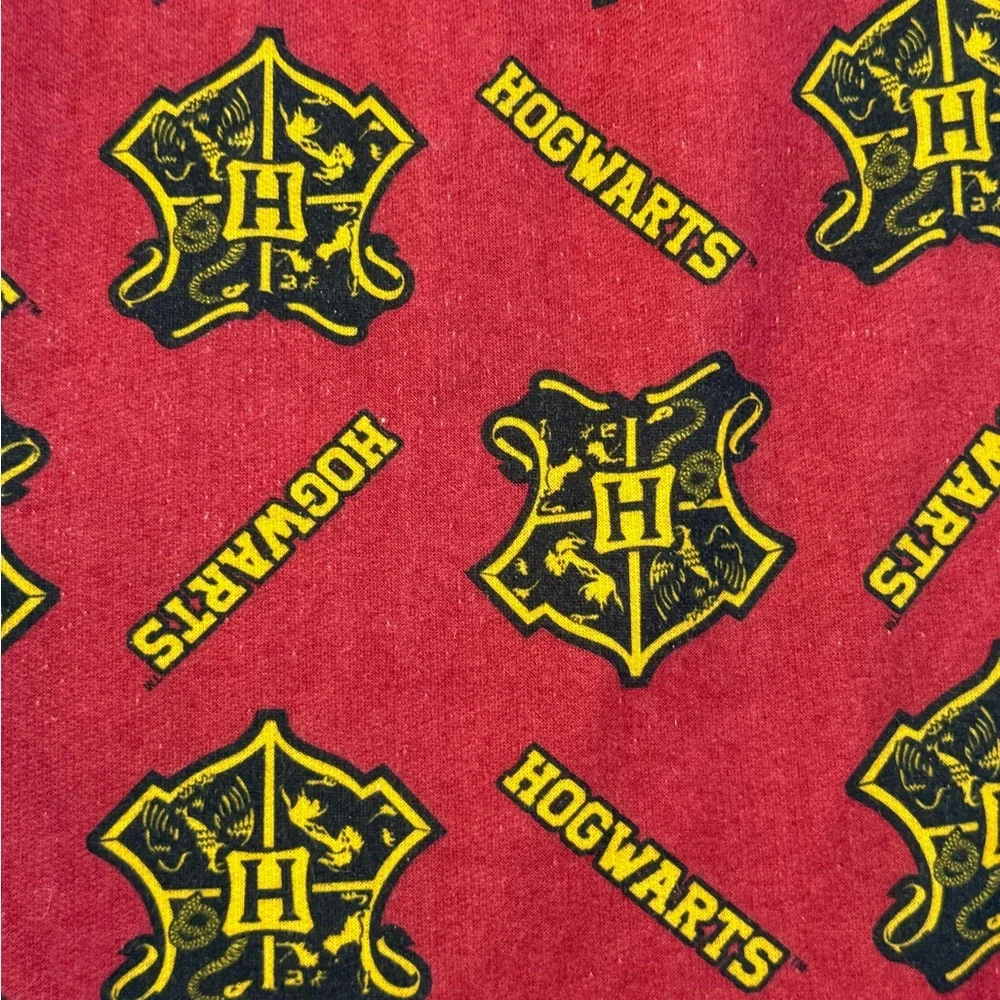 Harry Potter Wizard In‎ World Cutoff Hogwarts Pajama Shorts Size XXL
